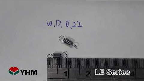 CNC Tension Spring Machine LE series - 0.22mm English hook extension spring- YHM