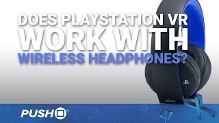 kant koolstof oog Does PlayStation VR Work with Wireless Headphones? | PS4 | Sony PlayStation  Gold Wireless 2.0 - YouTube