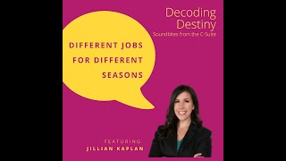 Episode 01: Different Jobs for Different Seasons