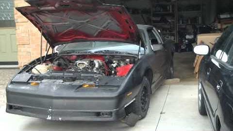 350 Tuned Port Trans Am Open Headers Start Up