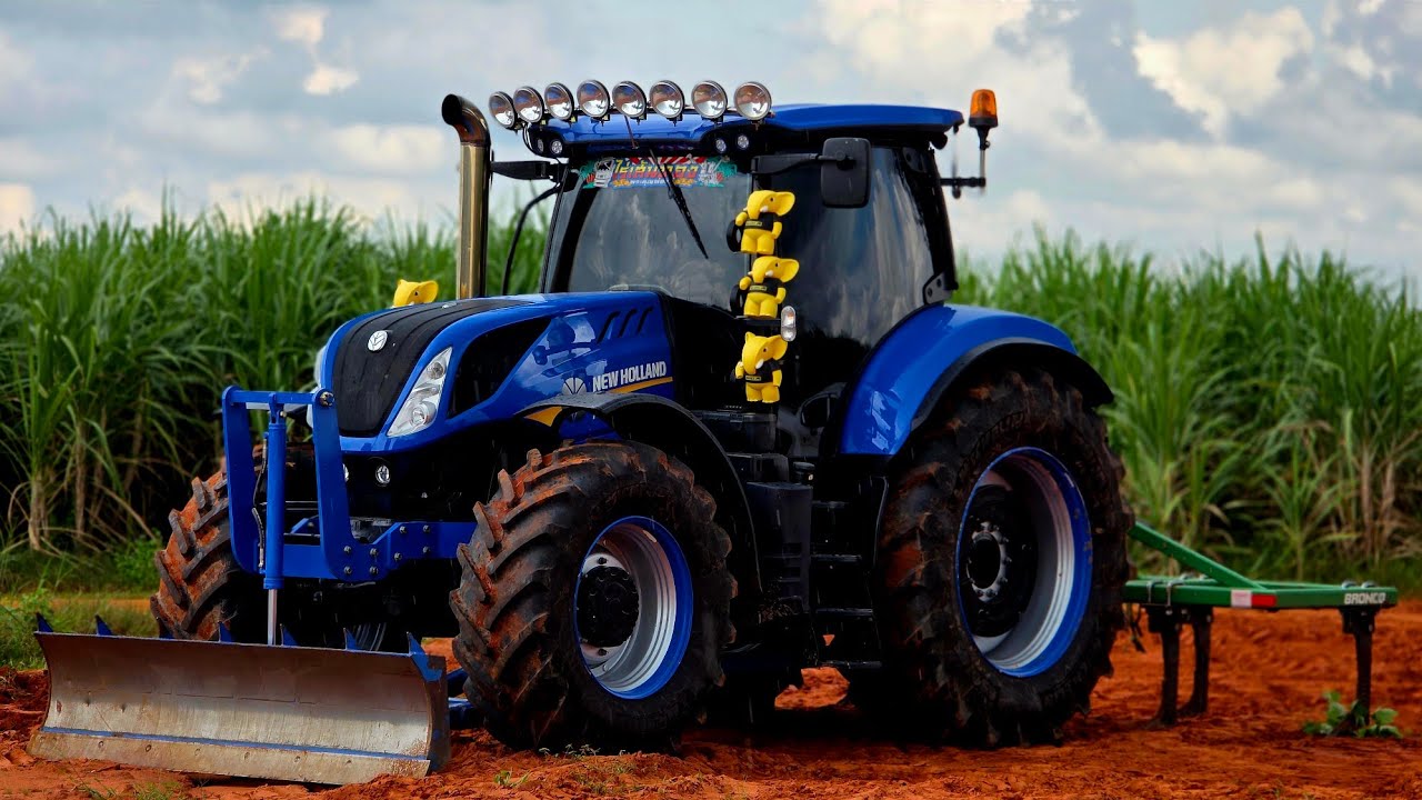 ใหม่แกะกล่อง T7.260 Newholland ค่าตัว 5,800,000 บาทแต่งสวยจัดเลย