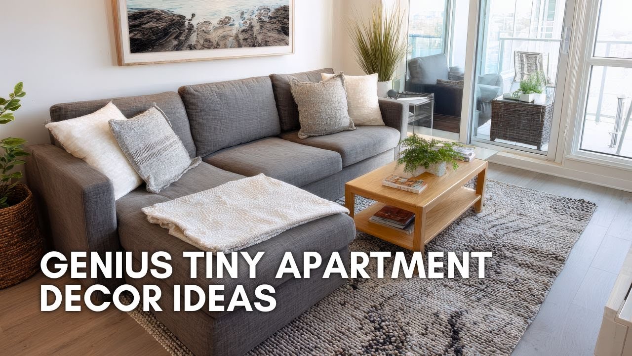 Genius Tiny Apartment Decor Ideas to Save Space Without Sacrificing ...