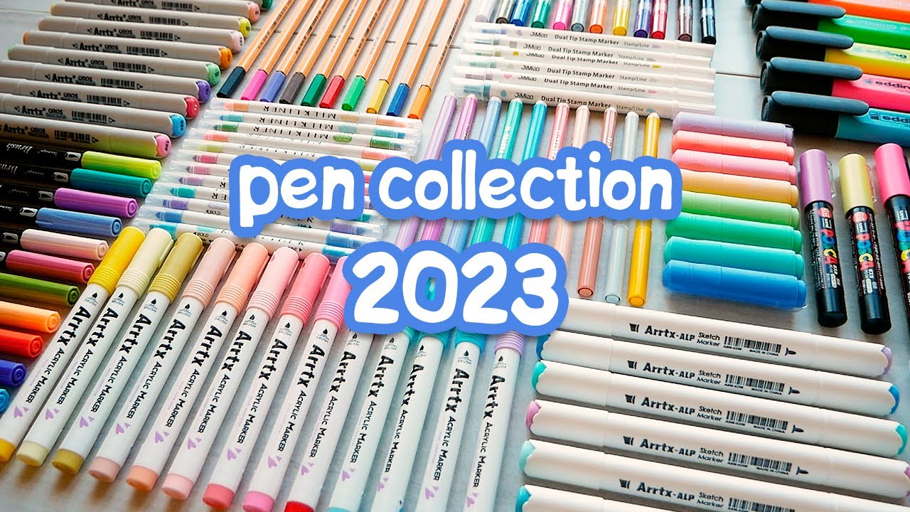 My 2023 Pen Collection (with Swatches)