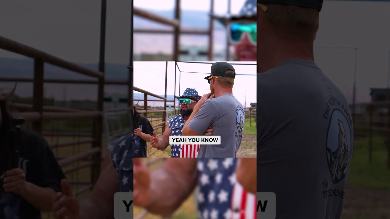 City Boy Gets to Name a Cow! #bullfit #musclebuliding #exercise #cow #ranchlife #preworkout #shorts