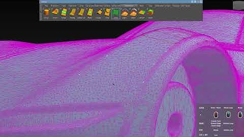 Autodesk Alias - SubD ReTopo aracı