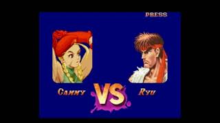 Super Street Fighter II-Longplay com CAMMY máxima dificuldade[SNES]