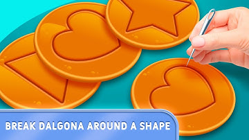Dalgona Candy Honeycomb Cookie Gameplay Trailer Android IOS