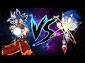Ultra Sonic vs Mastered Ultra Instinct Goku | Ommniversal Showdown
