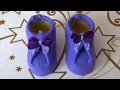 How to make a shoe for dolls,gnomes using a kinder egg and felt.