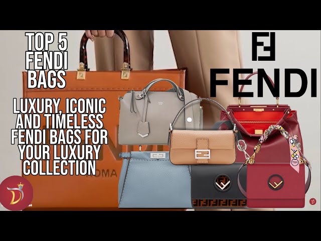 5 Best FENDI BAGS Worth The Investment *Best Selling* (Luxury Bag Collection)  