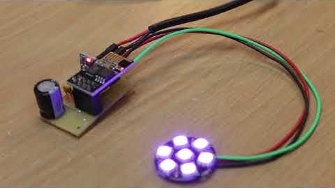 WIFI LED Christmas Star (ESP8266, WS2812, Arduino)