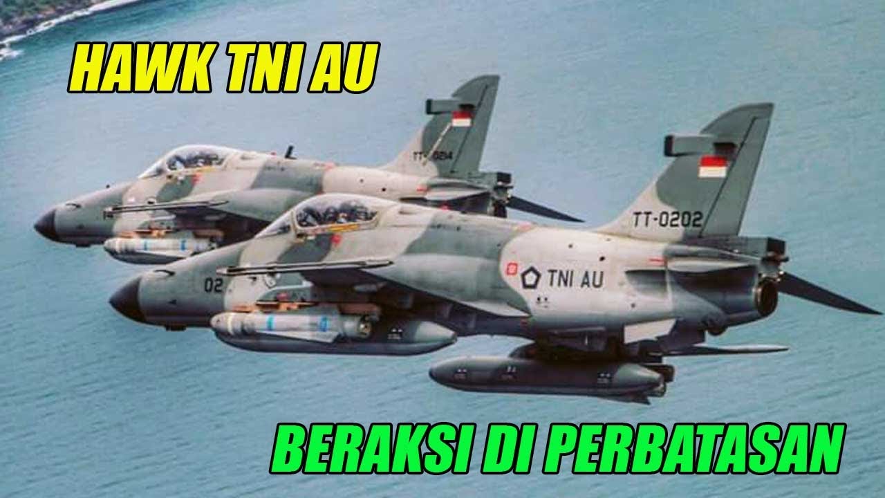 Download Perintah Pangkogabwilhan , Pesawat Tempur Hawk TNI AU dan Pesawat Nirawak Meluncur ke Perbatasan