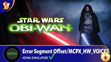 XEMU v0.8.108 - Star Wars: Obi-Wan (Ingame??/OpenGL)