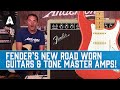 Fender's Road Worn Guitars Are Back PLUS New Tone Master Blonde Amplifiers!