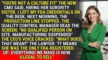 Ze hebben hun FDA QP ontslagen - het systeem heeft ze uitgeschakeld ♟️