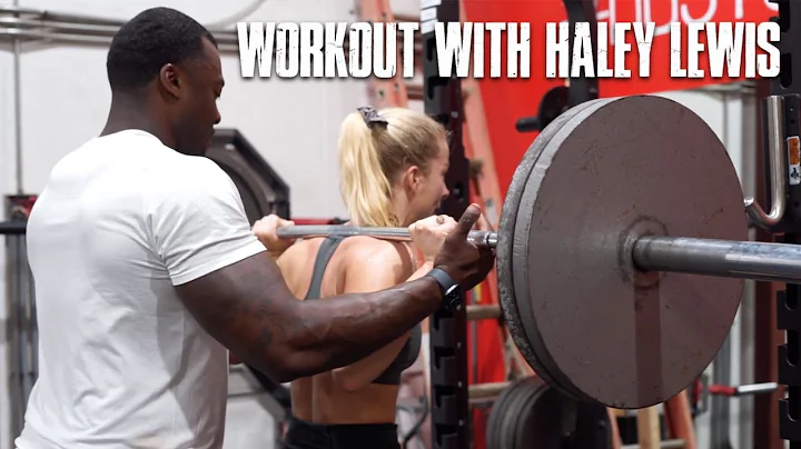 CRAZY WORKOUT WITH HAYLEY LEWIS! | Luther Glover