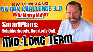 SmartPlans: Neighborhoods, Quarterly Call, Mid/Long Term | KW Command 66 Day Challenge 3.0 Day 33