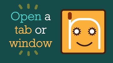 Open a new tab or a window | #nRoBo #testautomationframework