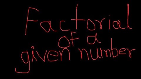 Java Program to find factorial of a number with explanation by code unique