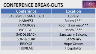Pacifica Synod Assembly 2019 - Session 1 (Friday Morning)