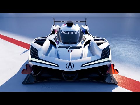 Acura presenta el nuevo auto de carreras ARX-06 electrificado