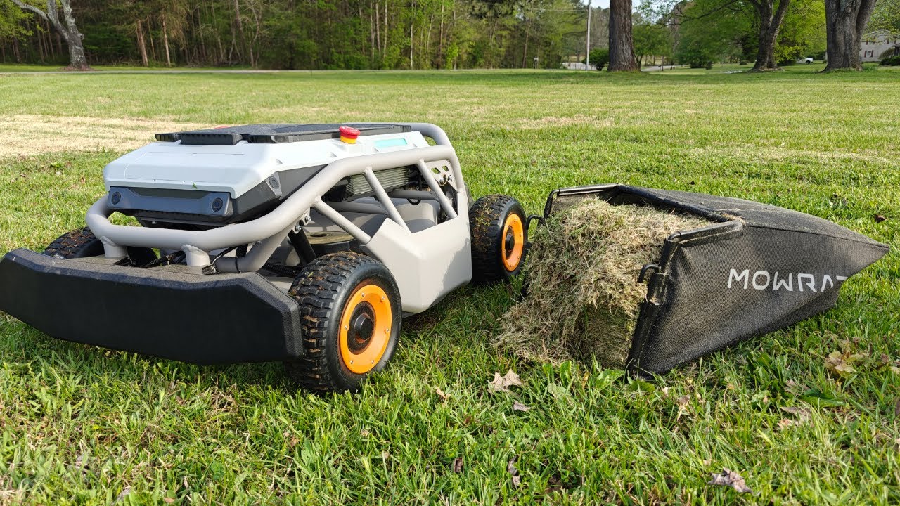 Never Push a Lawn Mower Again - Mowrator S1 Magic