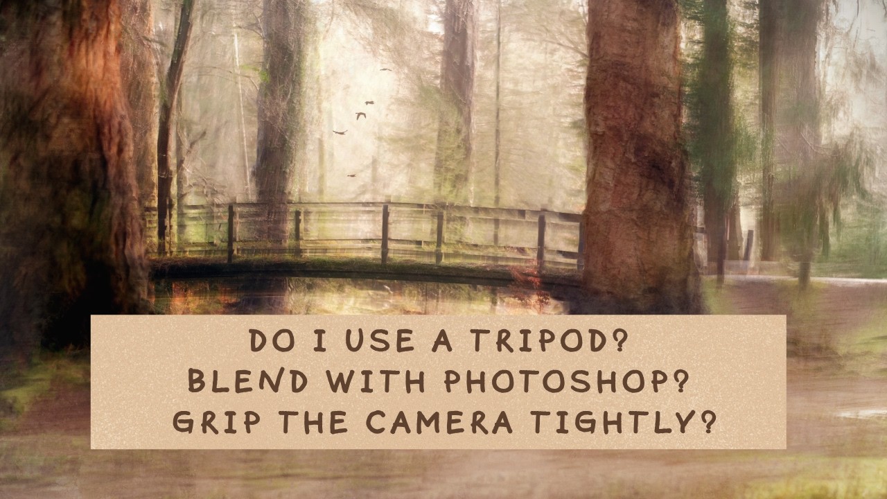 Why I Don't "Grip" The Camera or Use a Tripod To Create These Images & What I Do Instead