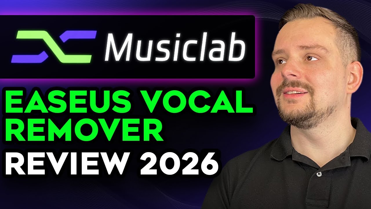 EaseUS Vocal Remover Review - 2026 | Remove Vocals From Any Song With This AI (Musiclab)