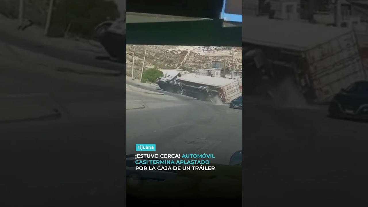 ¡POR POCO Y LO APLASTA!