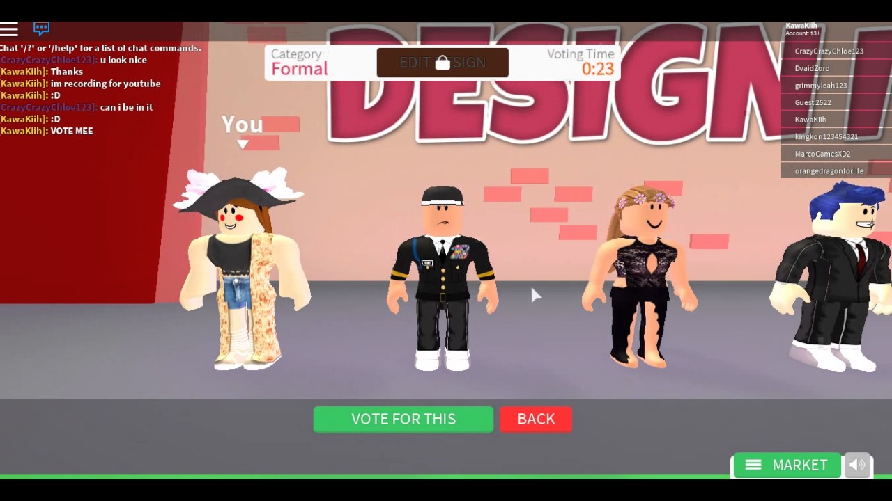The Very Formal 3 Design It Roblox Youtube - formal roblox
