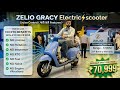 ₹70,999 मे 120KM Range 🤯 Cruise Control वाली Scooter | Zelio Gracy Pro Review ⚡/ NON RTO 🚫