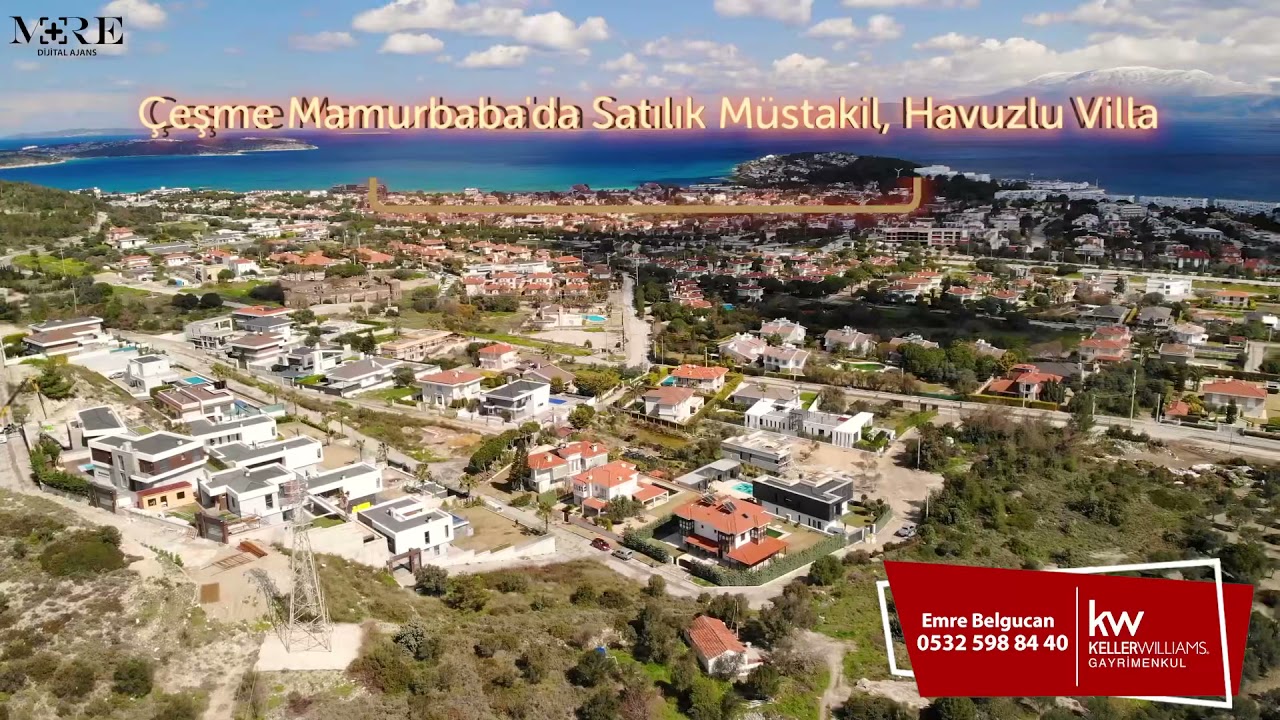 Çeşme Mamurbaba’da Sıradışı Villa