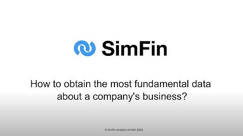 How to obtain valuable financial data about a company