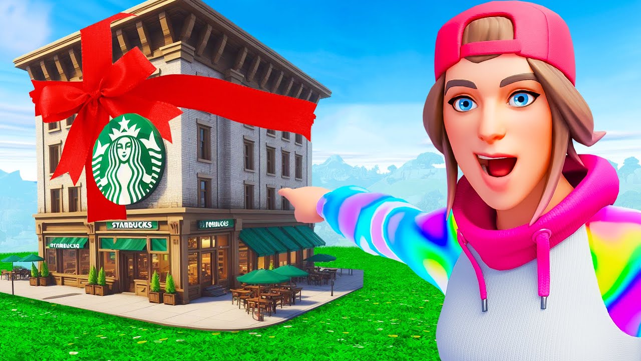 We Opened a StarBucks in Fortnite!