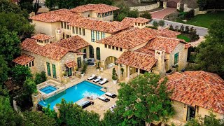 $7.5M! Palatial Dominion estate in San Antonio boasts grand living spaces and resortlike grounds