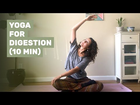 10 Minute Yoga for Digestion and Bloating (Perfect After a Big Meal) | Soul Fuel Yoga