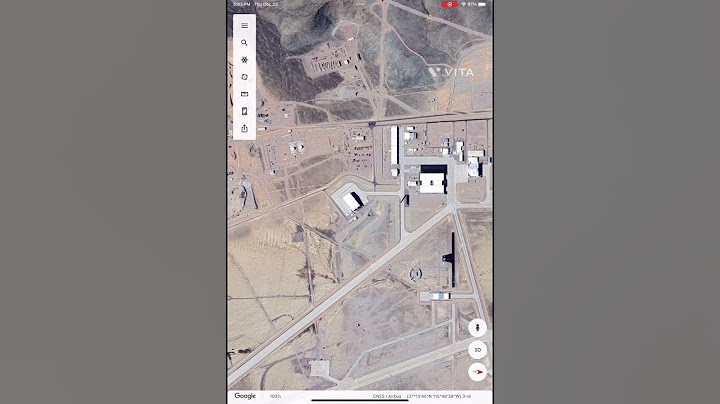 Visiting Area 51 in google maps #googlemaps