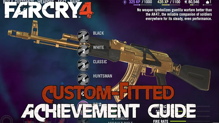 Far Cry 4 Custom Fitted Achievement Trophy Guide