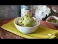 Glace verte au thé Matcha