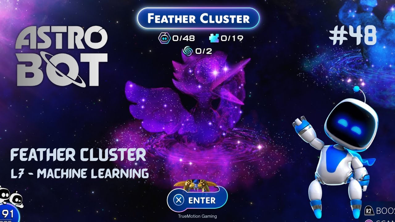 Astro Bot Machine Learning – 100% Collectibles (No Commentary) | TrueMotion Gaming