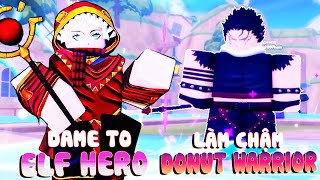 Roblox - LẤY 2 MYTHICAL VUA LÀM CHẬM DONUT WARRIOR ''KATAKURI'' VÀ PHÁP SƯ ELF HERO -Anime Defenders