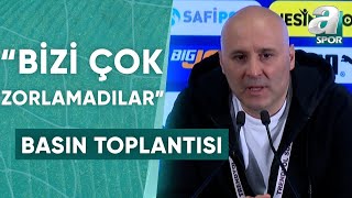 Fenerbahçe 2-1 Kasımpaşa Sami Uğurlu Maç Sonu Basın Toplantısı / A Spor / 24.02.2024