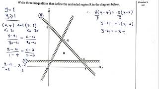 Linear Programming - GCE 2023 Paper 1