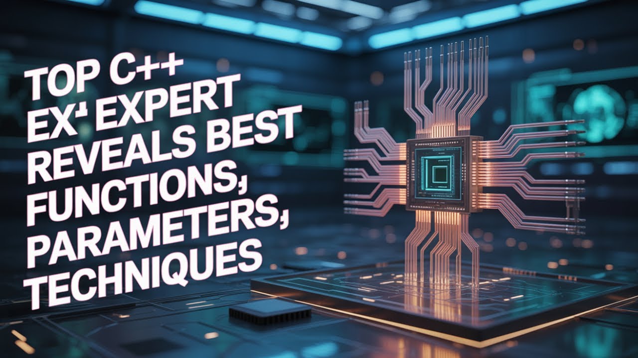 Top C++ Expert Reveals Best Functions Parameters Techniques - YouTube