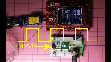 LM358 Square Wave Function Generator