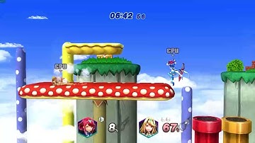 [Request] CPU Battles - Pyra vs Mythra - NSMB Stage (PM EX Remix)
