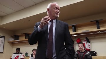 Lindy Ruff locker room speech after defeating the Coyotes 6-2