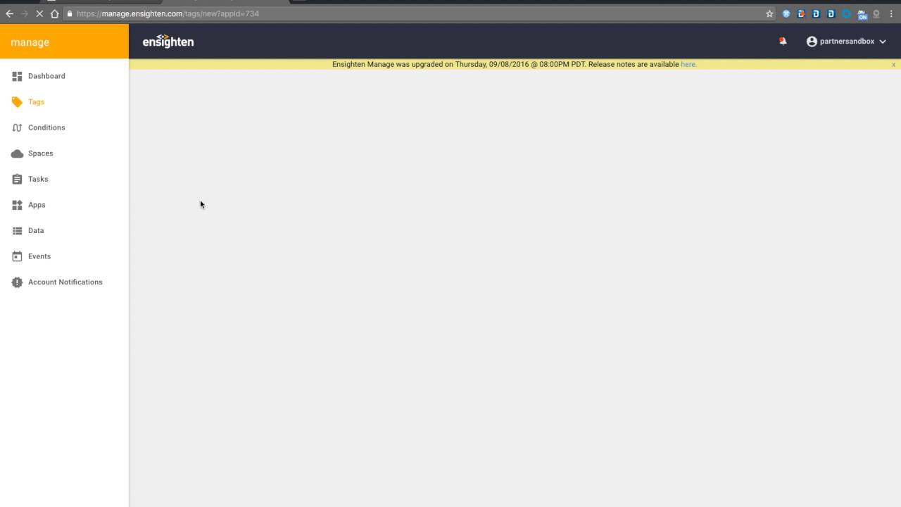 Demandbase Tag Implementation with Ensighten