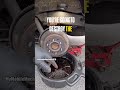 ⚠️ The two bolt removal method is great, but it can be dangerous 😳 #MechanicTip #RotorRemoval