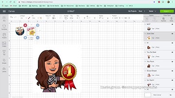 Bitmoji Sticker Tutorial Video on Cricut Design Space